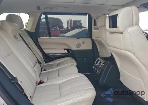 2017 Land Rover Range Rover Supercharged from USA, damaged, VIN SALGS5FE0HA363650